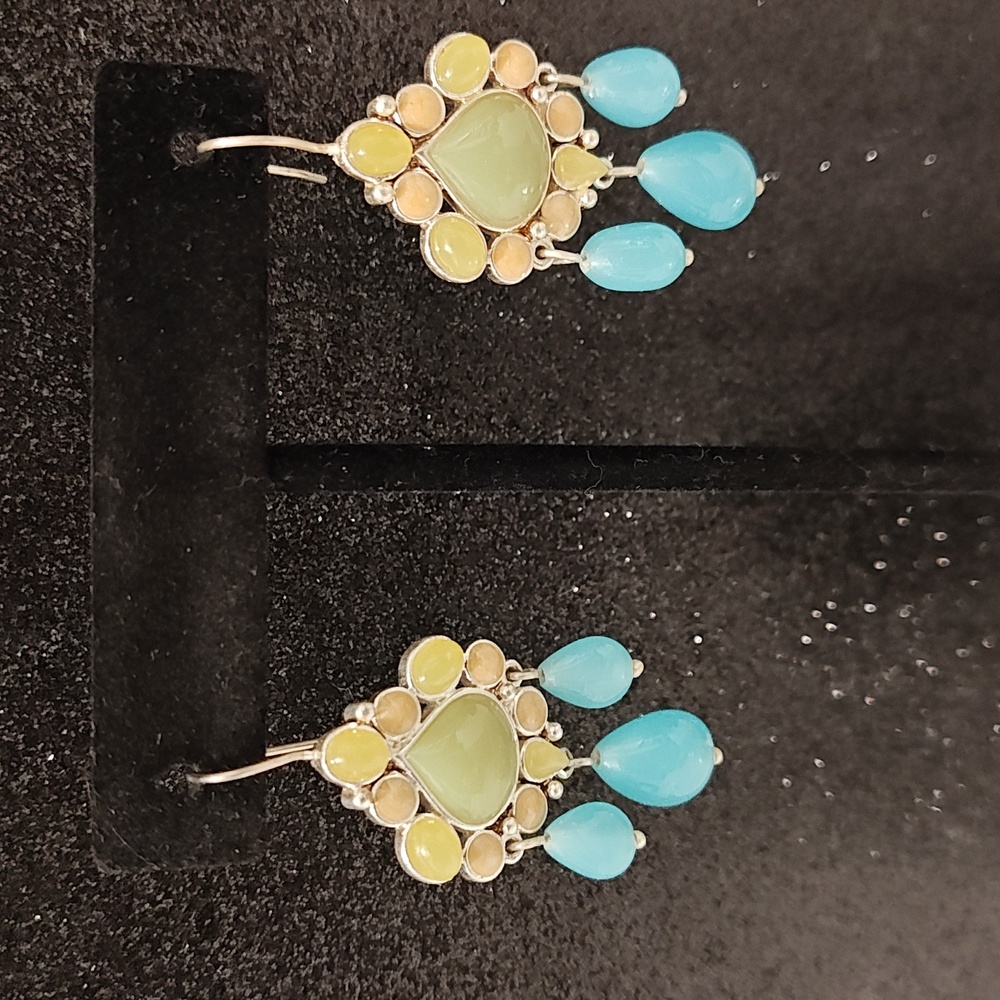 3/$15 SALE! Lauren Conrad Chandelier Resin Earrings